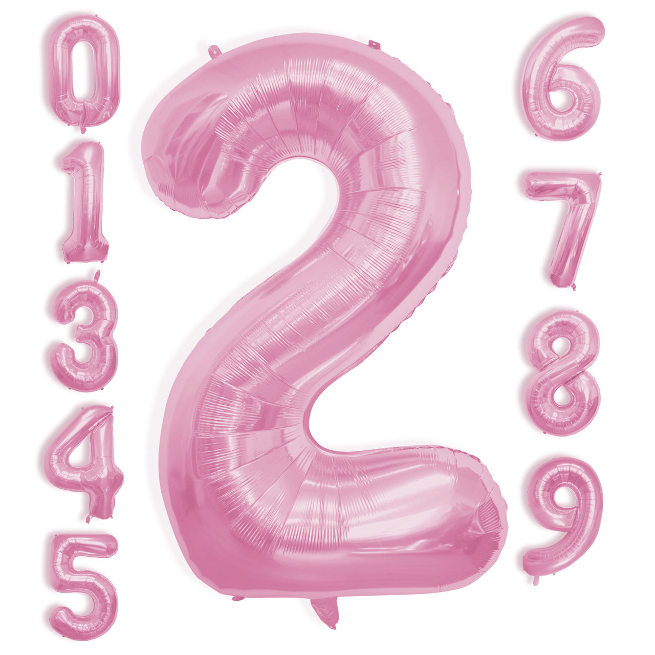 40 Inch Large Pink Number Celebration and Decoration Balloon for Birthday Parties, Graduations, Anniversaries, Weddings, Photo Shoots, Special Events
